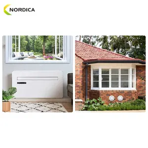 Energiebesparing Monoblock Airconditioner Wand Gemonteerde Airconditioner Zonder Buitenunit Met Wifi-Functie