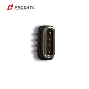 Câble magnétique de connecteur de broche Micro Pogo avec le matériel de contact de cuivre IP67 a évalué la charge de puissance de 5V/12V pour des connexions de fil - Product Image 6