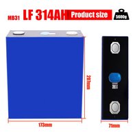 5kw 10kw 15kw EVE MB31 314ah 3.2V lifepo4 sistem penyimpanan energi baterai cell lifepo4 314ah lifepo4 baterai untuk penyimpanan daya