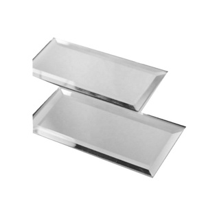Customized Shape Modern 1.8mm 2mm Bevel Edge <b>Mirror</b> Sheet Gold and <b>Silver</b> <b>Mirror</b> Sheet - Product Image 6