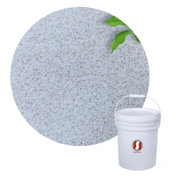 Peinture Murale Artistique Écologique à Base d'Eau, Anti-Moisissure, Effet Pierre Colorée Effet Cristal, Revêtement en Poudre à Faible Teneur en COV