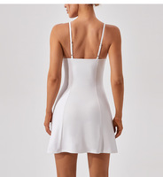 Vestido de Tenis RUIQUWIN con Logotipo Personalizado, de Alta Calidad, Transpirable, de Secado Rápido, con Shorts de Yoga y Fitness, Cintura Elástica, Estilo Casual