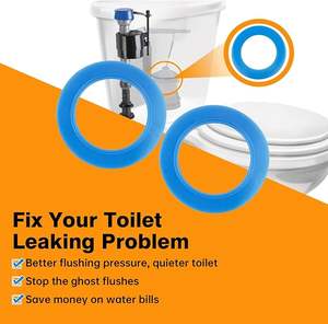 <span class=keywords><strong>Junta</strong></span> de Silicona para Válvula de Descarga de <span class=keywords><strong>Inodoro</strong></span>, Repuesto para <span class=keywords><strong>Tanque</strong></span>, con Servicio de Corte, Forma Redonda, 4.25x2.76 Pulgadas - Product Image 2