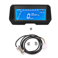 Cb300r Sepeda Motor Speedometer yang Dapat Disesuaikan Lampu Latar Opsional Tachometer Digital untuk CRF300L CRF300 RALLY CRF250/L