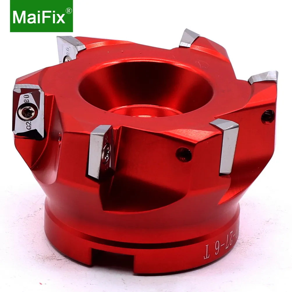 Maifix MillBAP400Rアルミニウムフライスカッターツール50-22-4T63-22-4T160-27-8Tインデックス可能なフェイスフライスカッター