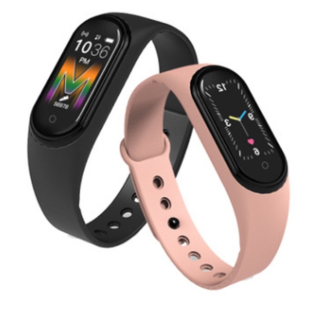 M5 Smart Band Fitness Tracker Pulseiras Heart Rate Blood Pressure Monitor Health Monitoring Smart Bracelet Sport Smart Watch