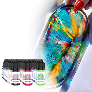 24 màu sắc Epoxy nhựa nhuộm 5ml/chai-Sáng chất lỏng màu cho đúc nhựa, DIY Thủ công mỹ nghệ, đồ trang sức làm - Product Image 1
