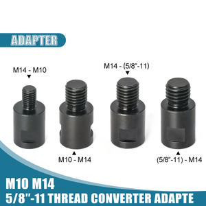 Adaptador de Amoladora Angular Kangalu CRV Material Negro M14/M10 5/8-11'' Convertidor de Rosca con Conector de Eje Adaptable para Pulir - Product Image 2