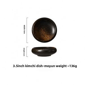 Cuencos de Cerámica Japonesa Comerciales para Sushi y Sashimi, Cuencos Redondos de Porcelana de Doble Capa para Salsa de Soja, Mostaza y Aperitivos - Product Image 4