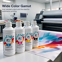 Tinta de Sublimación con Nanofiltro de Alta Calidad para Cabezales de Impresión Epson I3200-A1 DX5 XP600 TX800 4720, Impresión de Prendas con Colores Vívidos