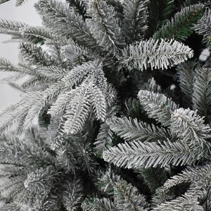Árbol de Navidad Artificial Blanco de Alta Gama con Nieve Simulada y Decoración Automática - Product Image 4