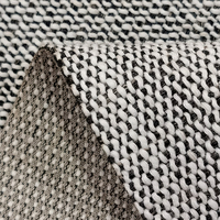 Tissu d'ameublement pour canapé en lin teint en fil, tissé, respirant, écologique, vente en gros d'usine chinoise, textile de maison, 800 g/m², poids lourd