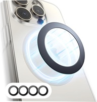 Anneau magnétique magsafe magnétique patch magnétique pour le chargement sans fil de l'aimant métallique de l'anneau magnétique du téléphone Apple Android