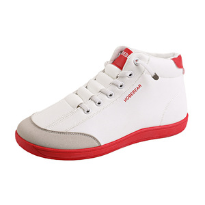 Nueva Tendencia de Moda, Zapatillas Deportivas de Hombre con Caña Alta, Transpirables, Deportivas y Casuales, Parte Superior de Cuero, Zapatos para Verano, Otoño e Invierno - Product Image 5
