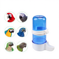 Vente en gros Mangeoire à eau pour oiseaux en cage en plastique Distributeur d'eau automatique durable Mangeoire pour animaux de compagnie