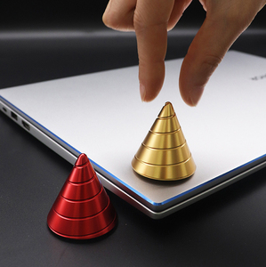 Syh1450 Dành Cho Người Lớn Đồ Chơi Máy Tính Để Bàn Hình Nón Con Quay Quay Quay Tay Ngón Tay Kim Loại Hợp Kim Con Quay Quay Ngược Cho Căng Thẳng Cứu Trợ Vật Liệu Nhựa - Product Image 3