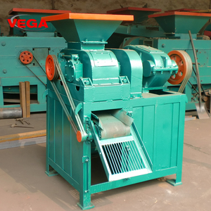 Machine de fabrication de briquettes de charbon entièrement automatique, presse à rouleaux pour boues de charbon, machine à presser les boules de charbon VEGA800 500kg/h PLC+Touch Motor - Product Image 4