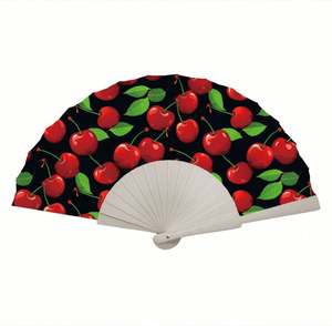 Abanicos de Mano de Madera para Recuerdos de Boda, Regalos para Invitados, Abanico Plegable Personalizado - Product Image 6