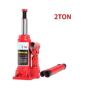 <span class=keywords><strong>Cric</strong></span> <span class=keywords><strong>hydraulique</strong></span> vertical rouge monté sur camion pour l'entretien des pneus de voiture - Product Image 5