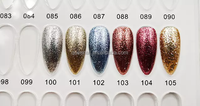 Livre d'exposition de vernis à ongles en gel acrylique, 270 couleurs, de haute qualité