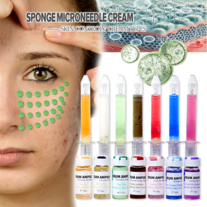 OEM grosir serum Eksfoliasi wajah Spongilla rempah-rempah Bio pelupas Kulit serum Kulit algas spon Spicule Microneedling peel Cream - Product Image 2