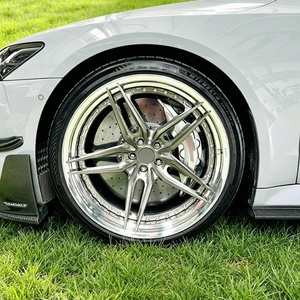 Jantes forgées 6061 T6 5x108 5x112 5x114.3 à rayons fendus concaves profonds 18 - 24 pouces pour <span class=keywords><strong>Mercedes</strong></span> <span class=keywords><strong>AMG</strong></span> Classe S W222 W223, ajustement de luxe - Product Image 2