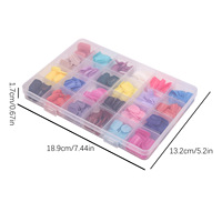 576 faux ongles à presser, 24 faux ongles brillants et mats de couleur unie, forme squoval, couvrance totale, réutilisables, artificiels, pour femmes, DIY