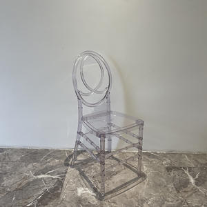 Chaises en acrylique transparentes empilables en résine PC de style nordique pour la <span class=keywords><strong>location</strong></span>, pour les événements de mariage - Product Image 2