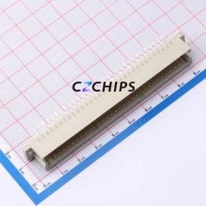 5650912-5 Board-to-Board & Backplane Connector Through hole Component (THT),P=2.54mm Connector 96P 2.54mm Through Hole 3 - Product Image 1