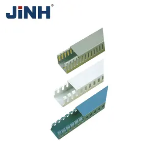 Hot Sales PVC Material Wiring Duct Trunking Slotted Cable Tray