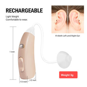 Prothèses auditives rechargeables avec base de chargement Prothèses auditives invisibles prêtes à porter Prothèses auditives modulaires OTC Hot Sell - Product Image 1