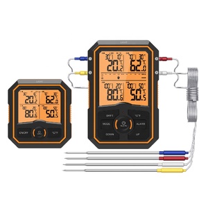 Nhiệt Kế Thực Phẩm Kỹ Thuật Số Thịt Bếp Nấu Nướng Nhiệt Kế Nướng Với 4 Đầu Dò Nhiệt Độ BBQ Theo Dõi Nhiệt Độ Từ Xa - Product Image 1