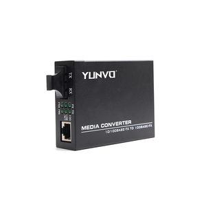 <span class=keywords><strong>Convertidor</strong></span> <span class=keywords><strong>de</strong></span> <span class=keywords><strong>Medios</strong></span> <span class=keywords><strong>de</strong></span> Fibra Óptica Yunvo 10/100, Puente <span class=keywords><strong>Multimodo</strong></span> <span class=keywords><strong>de</strong></span> Doble Fibra, Ethernet a Fibra, 1310nm, 2km, 25KM, SC/ST/FC para CCTV - Product Image 6