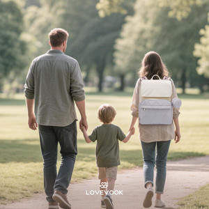 Bolsas de Pañales Personalizadas y Resistentes, Mochila de Viaje Diaria para Bebés, Mochila de Viaje para Pañales con Cambiador y Estuche para Chupetes para Mamá - Product Image 3