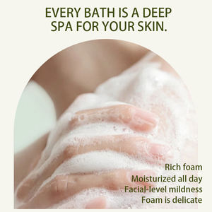 เจลอาบน้ำเพิ่มความสดใส500มล. สารสกัดจากว่านหางจระเข้เจลอาบน้ำให้สดชื่นและเย็น - Product Image 4