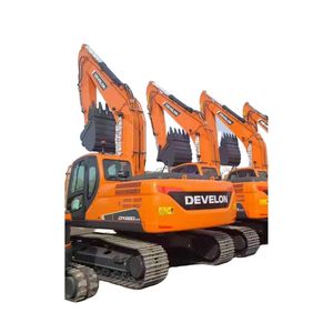 Venta caliente Doosan DX220 Excavadora sobre orugas Maquinaria pesada con garantía de motor de 1 año - Product Image 1