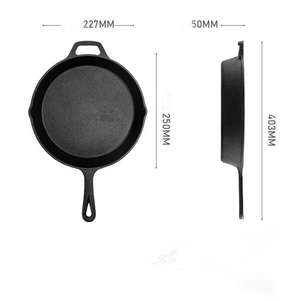 Padella <span class=keywords><strong>in</strong></span> <span class=keywords><strong>ghisa</strong></span> cucina domestica padella non patinata bistecca e uova possono essere utilizzate per il gas - Product Image 5
