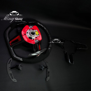 Tùy chỉnh mới Alcantara thể thao chỉ đạo bánh xe tương thích Porsche 911 991 <span class=keywords><strong>918</strong></span> 718 970 971.2 971.1 958 Panamera Macan Cayenne Cayman - Product Image 6