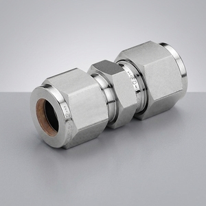 Raccords à Compression Forgés de <span class=keywords><strong>Type</strong></span> Swagelok Parker en Acier Inoxydable SS316 de Haute Qualité avec Surface Polie 1/4" OD pour Applications Chimiques - Product Image 1