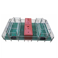 Lit de mise bas pour animaux, équipement d'élevage en ferme, enclos à porcs en fonte, cage de mise bas pour truies à vendre, cage à porcs avec table d'obstétrique pour porcs