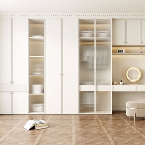 Meubles de maison de luxe haut de gamme au design moderne, armoire de chambre à coucher personnalisable avec plusieurs espaces de rangement - Product Image 2