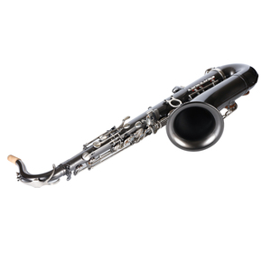 Design classique |   Construction en cupronickel à double renfort |   Clé <span class=keywords><strong>de</strong></span> Bb |   Saxophone ténor noir <span class=keywords><strong>de</strong></span> haute qualité - Product Image 5