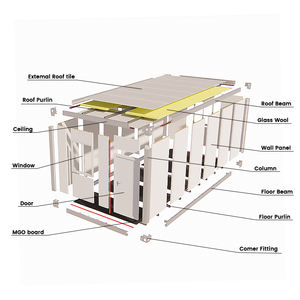 Unité <span class=keywords><strong>de</strong></span> toilettes mobiles préfabriquées certifiées CE - Installation sanitaire extérieure portable avec salle <span class=keywords><strong>de</strong></span> bain, durable, installation facile - Product Image 5