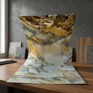 Panel de Pared de Mármol Moderno, Diseño 3D, Decoración Interior Contemporánea, Panel de Piedra 100% Natural para Decoración Exterior, Uso en Hoteles - Product Image 4