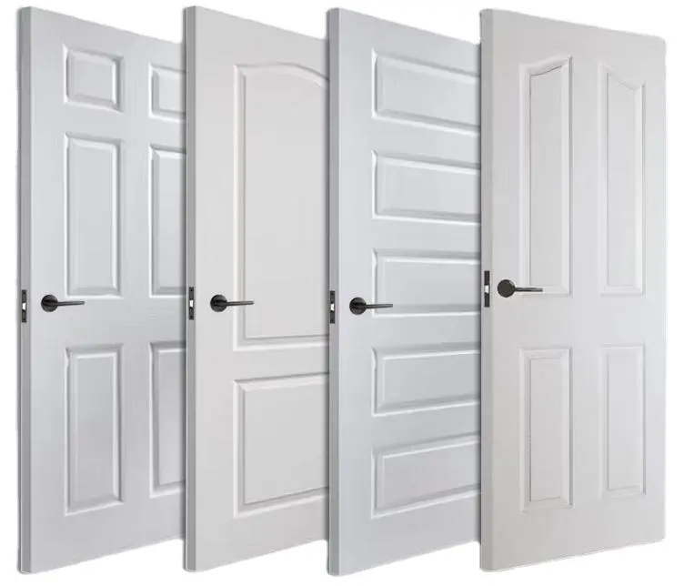 Cheap Wooden Internal Door Interior Doors With Frame For Bedroom Apartment Villa Main Entrance Door