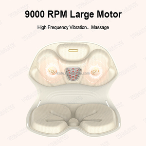 Tùy chỉnh điện 3D trở lại ghế massage 2025 công nghệ mới với đôi sóng rung và ánh sáng đỏ sưởi ấm - Product Image 6