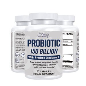 Huismerk Past <span class=keywords><strong>150</strong></span> Miljard Probiotische En Prebiotische Formulecapsules Aan Voor Volwassen Darm-En Immuungezondheidssupplementen - Product Image 3