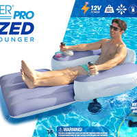 Bateau gonflable électrique pour adultes avec siège, jouet aquatique, chaise longue flottante, radeau flottant