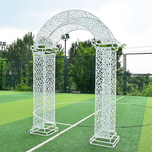 Nuevo Arco de Hierro Forjado para Decoración de Bodas 2023, Estilo Europeo, para Exteriores, con Diseño de Puerta de la Felicidad, Accesorios para Bodas, Fondo Decorativo - Product Image 3