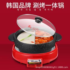 หม้อย่างไฟฟ้าหิน Maifan ไม่ติดกระทะร้อนและกระทะย่างรวมกับการออกแบบที่แยกออกจากกัน - Product Image 3